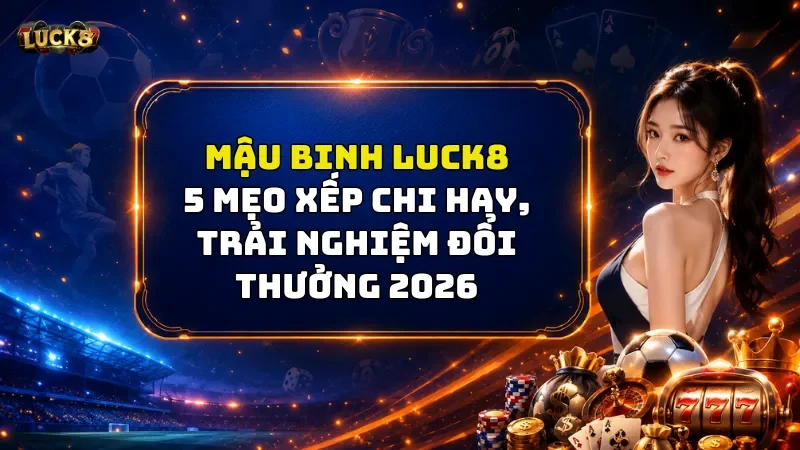 Mậu Binh Luck8 - 5 Mẹo Xếp Chi Hay, Trải Nghiệm Đổi Thưởng 2026
