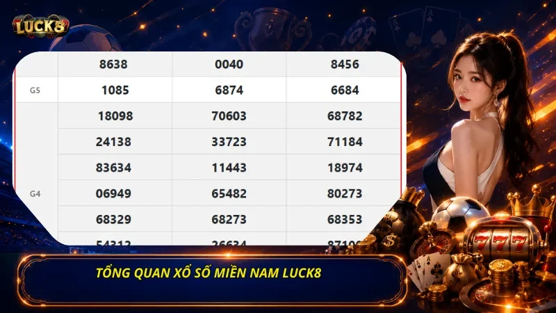 Tổng Quan Xổ Số Miền Nam Luck8
